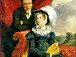 П. А. Межаков, с женой Ольгой Ивановной, урожденной Брянчаниновой (1794 - 1833)